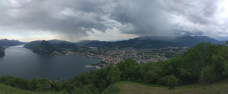 Lugano panorama